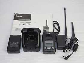 ICOM アイコム デジタル 簡易 無線機 IC-DPR6 一式 中古